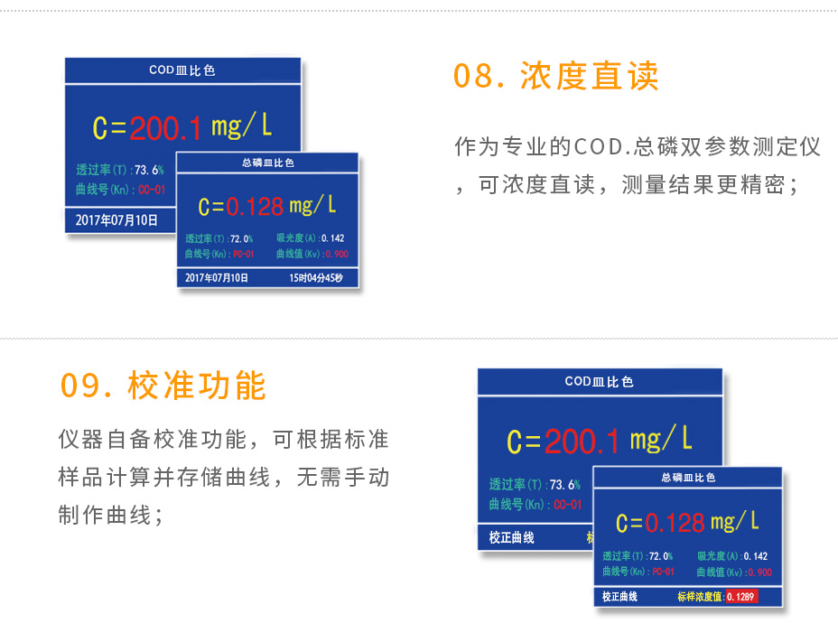 连华科技LH-CP3M型COD总磷测定仪