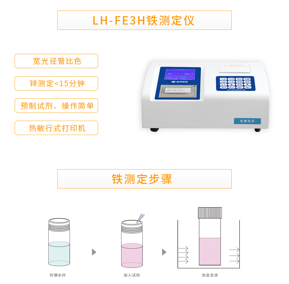 连华科技LH-FE3H重金属铁测定仪