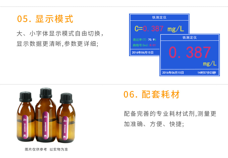 连华科技LH-FE3H重金属铁测定仪